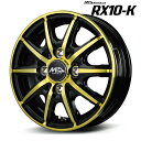14×4.5J インセット +45 4-100マルカ MID シュナイダー RX10-Kトーヨー ナノエナジー3 155/65R14N-BOX ウェイク スペー...