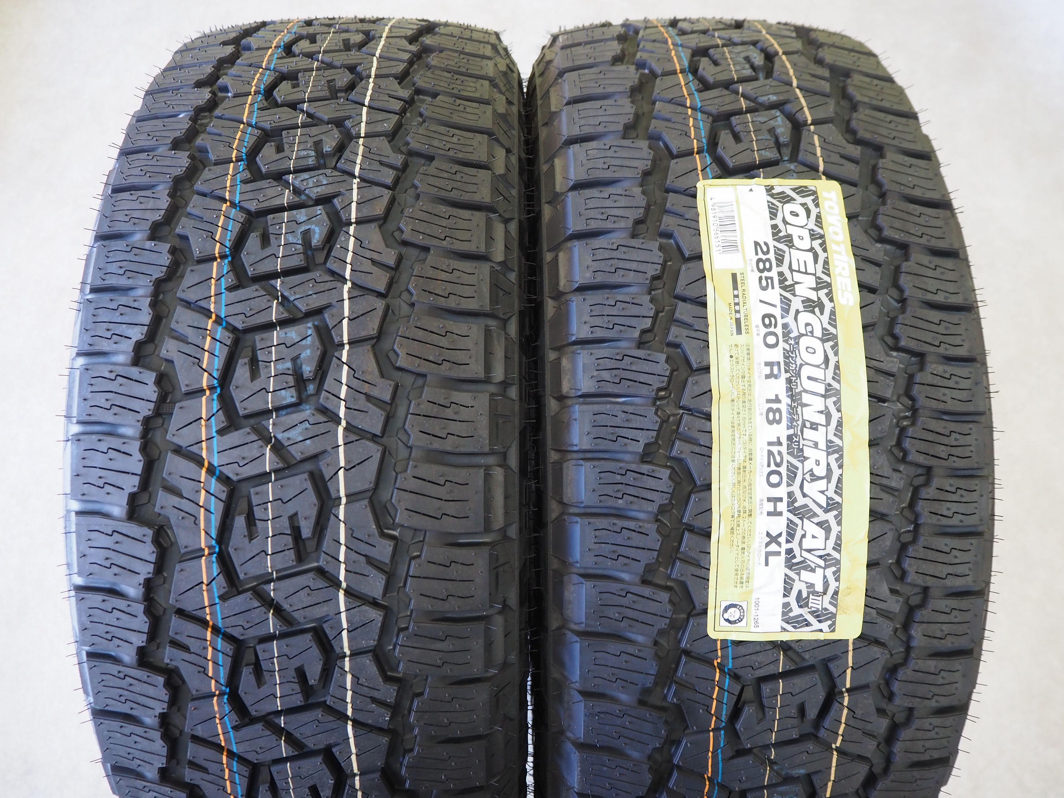 Rakuten - 285/60R18 120H XL 18インチ 新品 タイヤトーヨー オープンカントリー A/T3