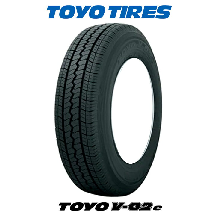 TOYO TIRES トーヨータイヤ V-02e ブイ ゼロツー イー145/80R12 86/84N 12インチ サマー タイヤ 新品 4本