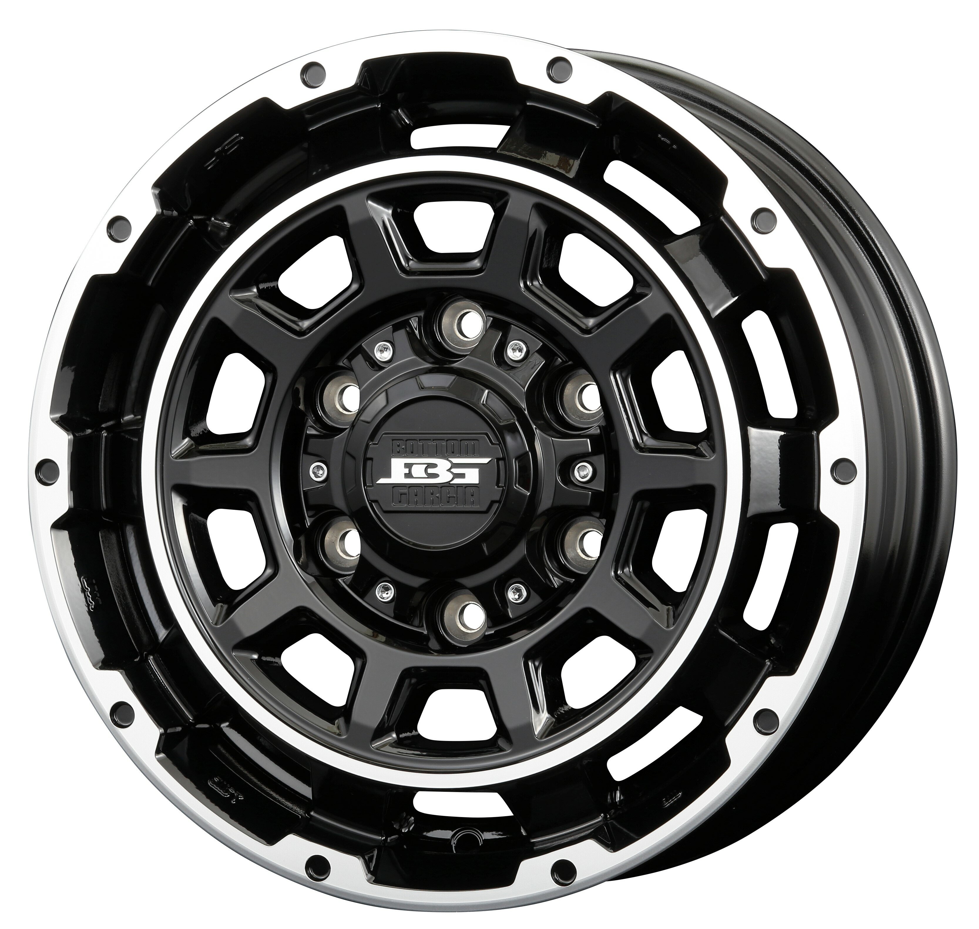 Rakuten - 200系 ハイエース レジアスエース / 新品 ホイール 4本15×6.0J インセット +33 6H-139.7 15インチ 黒 系KIT JAPAN ケイアイティ ボトムガルシア ディグレ