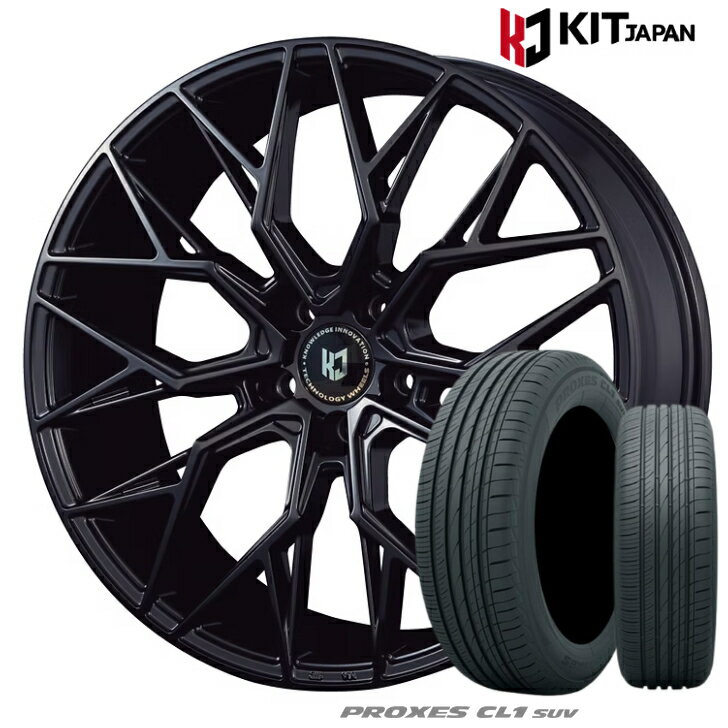 アルファード ヴェルファイア 40系 20×8.5J インセット +40 5-120 ブラックKIT ケイアイティ レヴゲイン レブゲイン LM51Xトーヨー プロクセス CL1 SUV 245/45R20