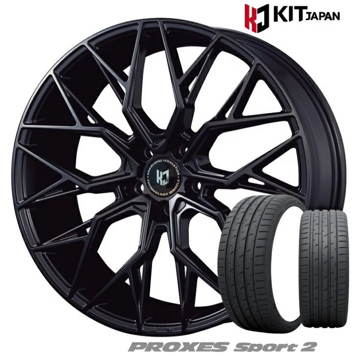 アルファード ヴェルファイア 40系 20×8.5J インセット +40 5-120 ブラックKIT ケイアイティ レヴゲイン レブゲイン LM51Xトーヨー プロクセス スポーツ2 245/45R20