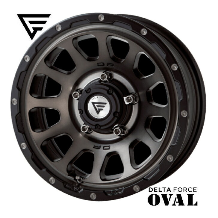 16×5.5J インセット +20 5H - 139.7 新品 ホイール 4本DELTA FORCE デルタ フォース OVAL オーバル ポリッシュFor JIMNY / ジムニー