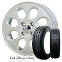 14×4.5J インセット +45 4H-100 4本 ホワイト165/55R14 72V 新品 サマータイヤ ホイール セットHOT STUFF ホットスタッフ ララパーム オーバルTOYO TIRES トーヨー NANOENERGY3 ナノエナジーオッティ MRワゴン ワゴンR トッポ ライフ 等