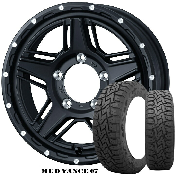 JIMNY スズキ ジムニー 新品 タイヤ ホイール 4本16インチ 5.5J インセット +22 5H 139.7 ブラックオープンカントリー R/T 215/70R16 100Q トーヨー