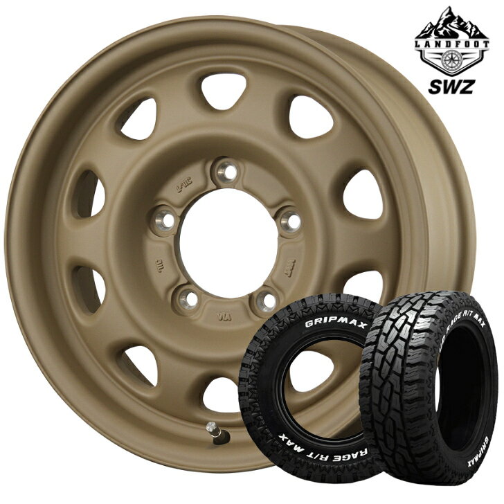 スズキ ジムニー JIMNY 新品 タイヤ ホイール16インチ 5.5J インセット+20 5H 139.7 4本 トピー ランド..