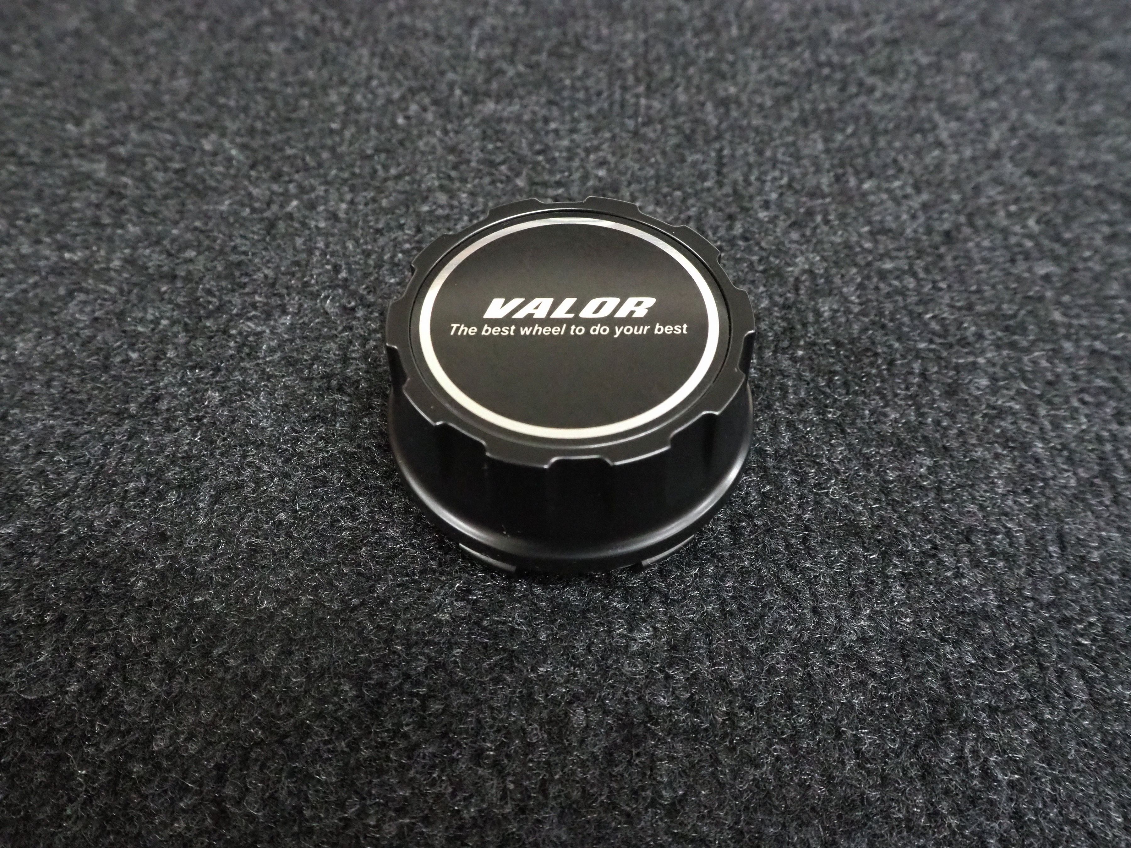 Rakuten - VALOR Racing TS6R 専用 共通ヴァロー専用センターキャップ ハイキャップブラック 黒 4個 セット 1台分
