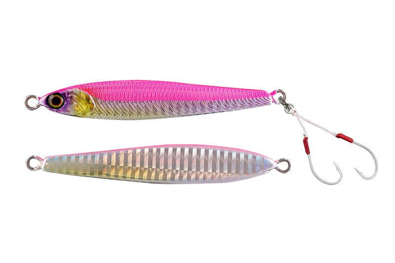 ジャッカル JACKALL SEABASS ANCHOVY METAL シーバスアンチョビメタル 60g ピンクシルバー