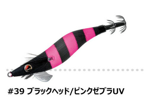がまかつ Gamakatsu スピードメタル エギドロッパー 2.5号 #39 ブラックヘッド/ピンクゼブラUV