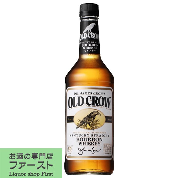 【気楽に飲めるバーボンとして大人気！】　オールド・クロウ　バーボン・ウイスキー　40度　700ml(正規輸入品)