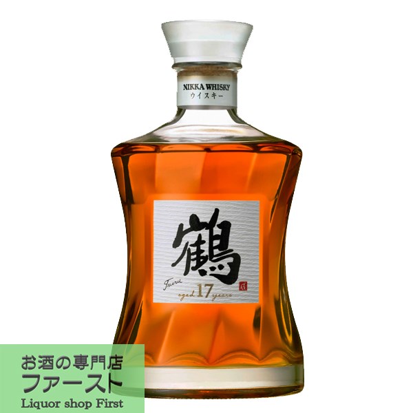 「メーカー終売の為、激レア！」　ニッカ　鶴17年　43度　700ml瓶