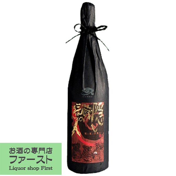 　王手門　隠し蔵の三悪人　麦焼酎　25度　1800ml