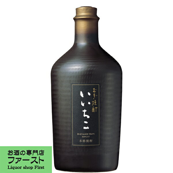 【陶器に入った高級仕様！】　いいちこ　民陶　くろびん　麦焼酎　25度　720ml