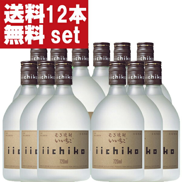 【送料無料！】　いいちこ　シルエット　麦焼酎　25度　720ml(1ケース/12本入り)(北海道・沖縄は送料+990円)