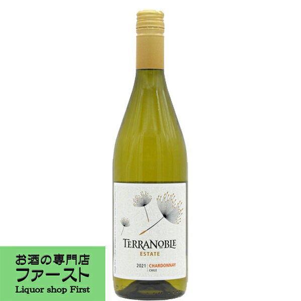 【チリ最優秀ワイナリーの白ワイン！】　テラノブレ　シャルドネ　白　750ml(1-V234)(スクリューキャップ)