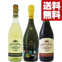 【送料無料・ワイン 飲み比べセット】女子会で大好評!イタリア産の微発砲で甘口のスパークリングワイン 赤&白 750ml×3本セット(北海道・沖縄は送料+990円...