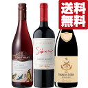 【送料無料・ワイン 飲み比べセット】 豊かな果実味!華やかで美しいブドウ品種「ピノ・ノワール」赤ワイン 750ml×3本セット(北海道・沖縄は送料+990円)