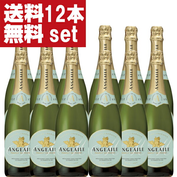 【送料無料！】【お手頃価格！】【やや甘口！】　メゾン・アンジュエール　ドミ・セック　やや甘口　75..