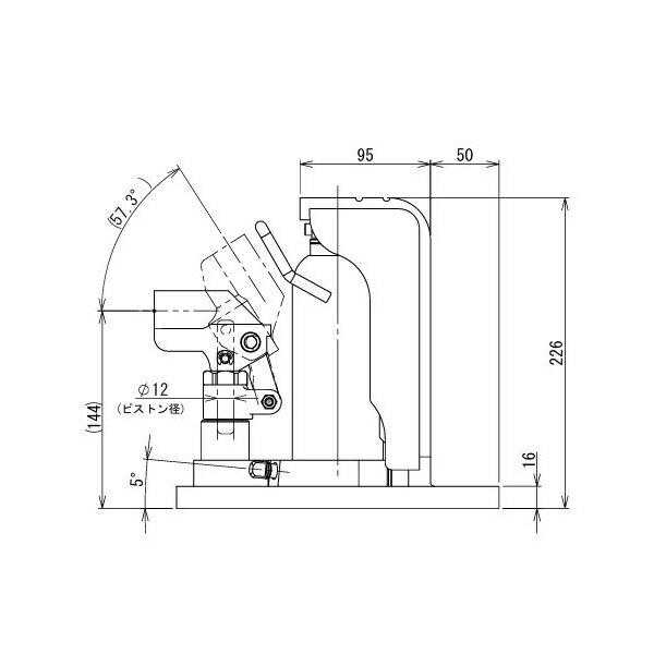 今野製作所(EAGLE イーグル) 爪つき油圧ジャッキ(標準) (旧型式:G-40) E-040 | イ...