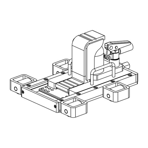 今野製作所(EAGLE イーグル) 送り台タイプ爪つきジャッキ(ローラー型) (旧型式：FR-60TL) XR-030