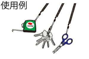 OH(オーエッチ工業)　小物工具用ミニツールホルダー　M-2　ブラック　使用荷重：0.5kg　線径：φ2.5mm 2