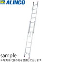 ALINCO アルインコ アルミ製2連はしご ハンディロックラダー ANP-40F [法人・事業所限定]