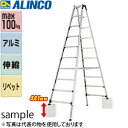 ALINCO アルインコ 伸縮式専用アルミ脚立 PRT-360FX [法人・事業所限定]