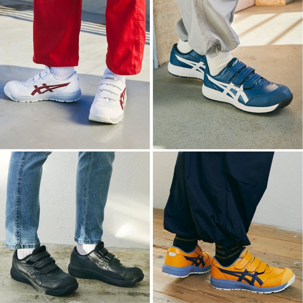 アシックス(asics) 安全靴 ウィンジョブ CP311 1273A110 カラー:4色 作業靴 ベルトタイプ ローカットモデル 3E相当 2