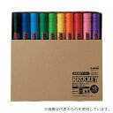 三菱鉛筆 PM150TRT10C 水性マーカー プロッキー 太・細 10色セット