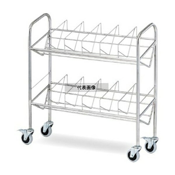 ナビス(アズワン) 60P カルテワゴン(パイプタイプ) 970×310×1010mm