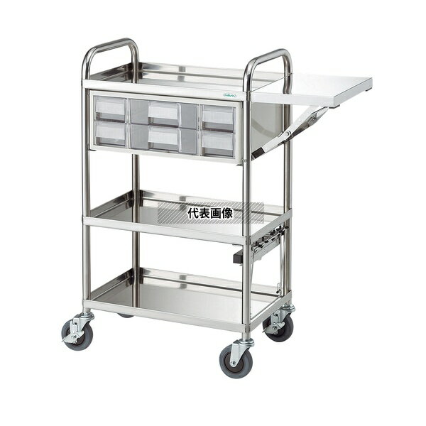 ナビス(アズワン) TSW222-3 とっても静かな処置車 590×350×942mm