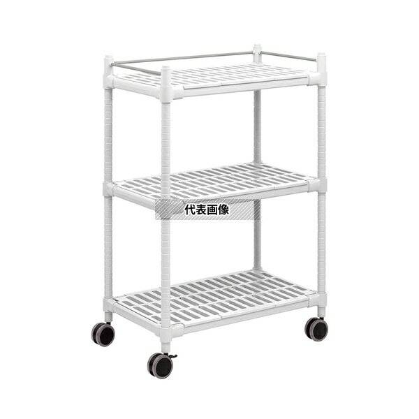 ナビス(アズワン) S-3 コンフォートシェルフ ホワイト 920×575×1400mm