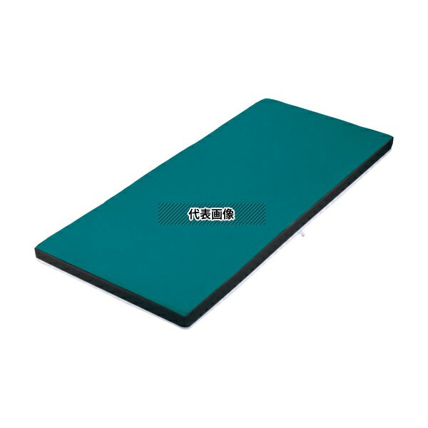 ナビス(アズワン) HD-HYBL83 洗えるムレない体圧分散マットレス(二層一体構造)1890×830×80mm ブルー