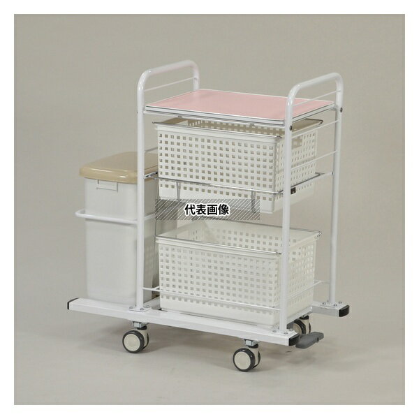ナビス(アズワン) SKI-4R オムツ交換車(ワンタッチ4輪トータルロック) 840×455×940