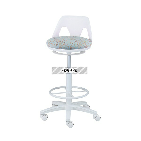 ナビス(アズワン) NV-RA-W ナースチェア(ラクーン/ワイド)リング付き アニマル