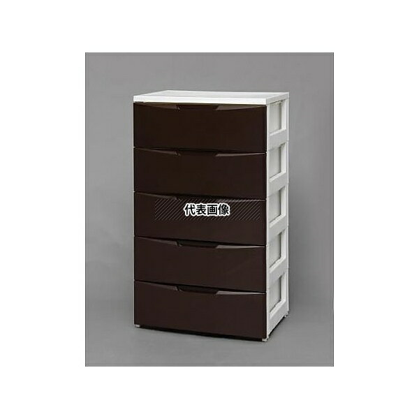 エスコ EA506L-52A 550x410x 995mm 引出し式収納ケース(5段)