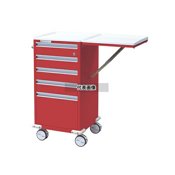 ナビス(アズワン) EC-R アルティア救急カート レッド