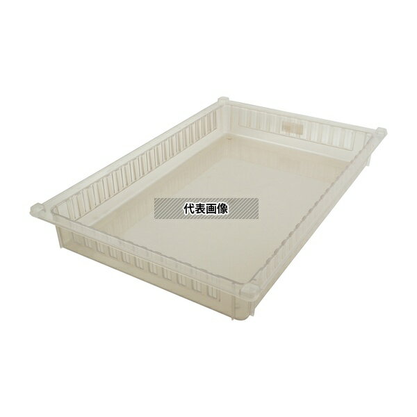 ナビス(アズワン) NRT-75CV アルティアトレー(スタンダードサイズ) クリアホワイト 600×400×85mm