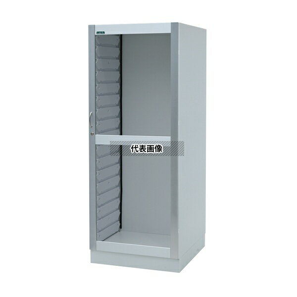 ナビス(アズワン) TZ-GD アルテイア物品収納キャビネット(本体・引出し無し) 窓付き片開き扉 [配送制限商品]