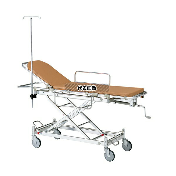 ナビス(アズワン) NV-TLS ストレッチャー(アルミ製) トータルロック式 [配送制限商品]