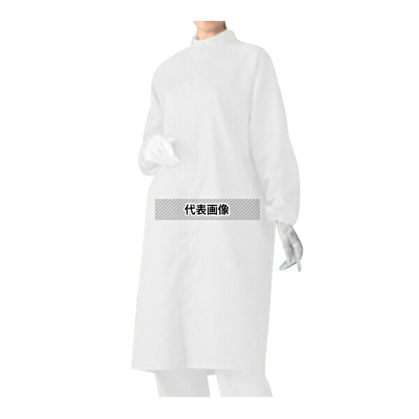 アズワン AS207C 3L 無塵衣AS207C(男女兼用コート) ホワイト 3L
