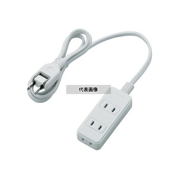 エレコム T-KS02-2310WH 電源タップ(雷ガード付き)
