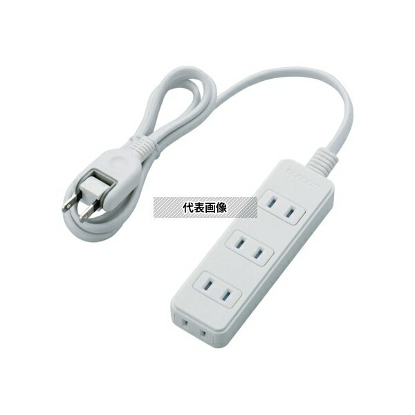 エレコム T-KST02-22410WH 電源タップ(雷ガード・ほこりシャッター)