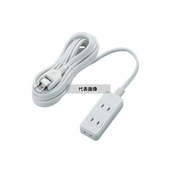 エレコム T-ST02N-2350WH シャッタータップ 3個口 5m ホワイト(4)