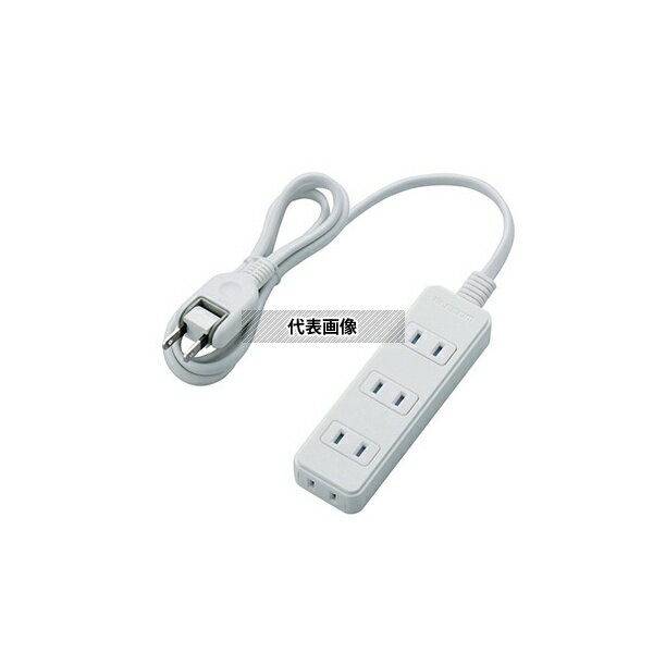 エレコム T-ST02N-2410WH シャッタータップ 4個口 1m ホワイト