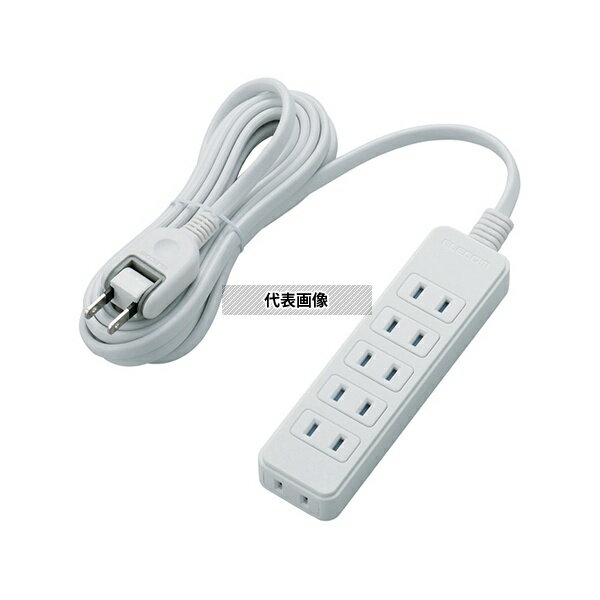 エレコム T-ST02N-2630WH シャッタータップ 6個口 3m ホワイト