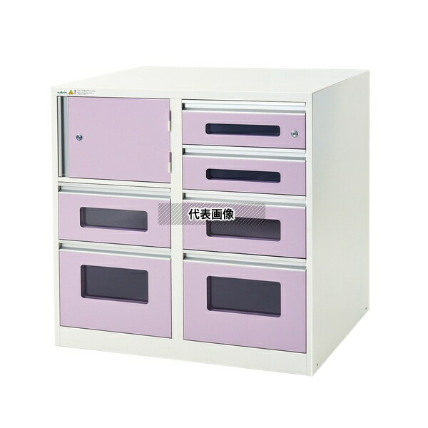 ナビス(アズワン) NMR-900DR-M アルティア下段麻薬庫付きユニット 900×700×900 [配送制限商品]