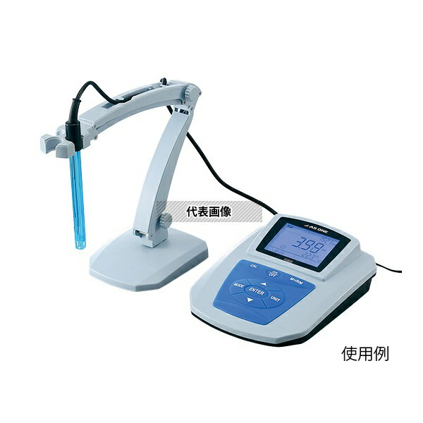 アズワン AS800 pH計(ラックトップ) 英語版校正証明書付