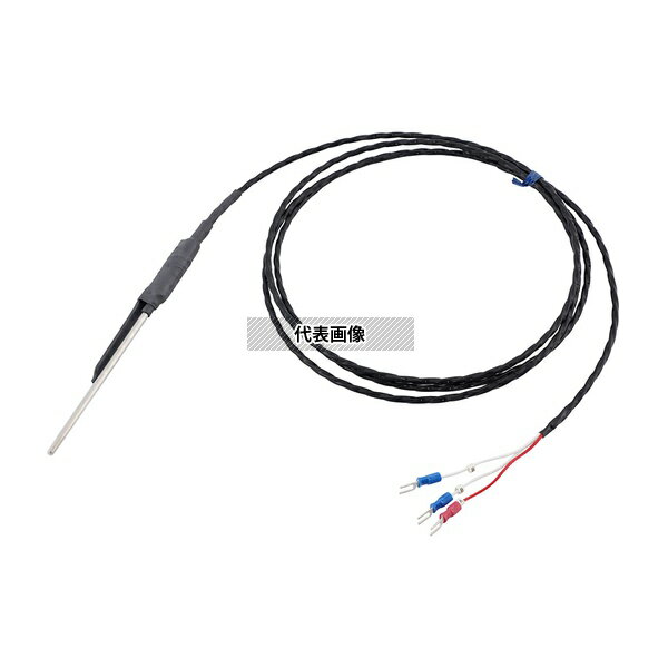 アズワン FPT100 測温抵抗体(シース型・テフロンR被覆) φ3.6×L100mm 中国語版校正証明書付