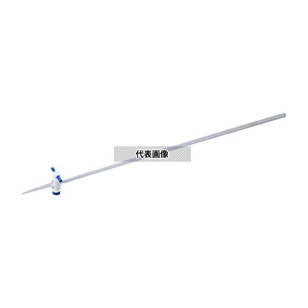 アズワン ビュレット テフロン(R)コック付き 白 50mL JCSS校正証明書付